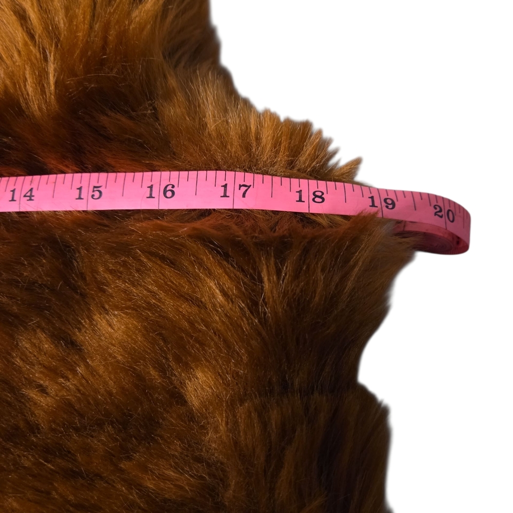 🎉HP🎉 Chic Brown Faux Fur Vest - Picture 7 of 9